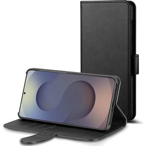 SiGN Wallet Cover for Samsung Galaxy S25 Edge - Black