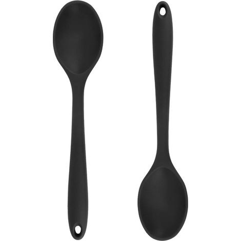 Cuillères de cuisine - Cuillères en silicone - Cuillères à mélanger - Cuillères à sauce - Cuillères de service - Ustensiles de cuisine (1/5)