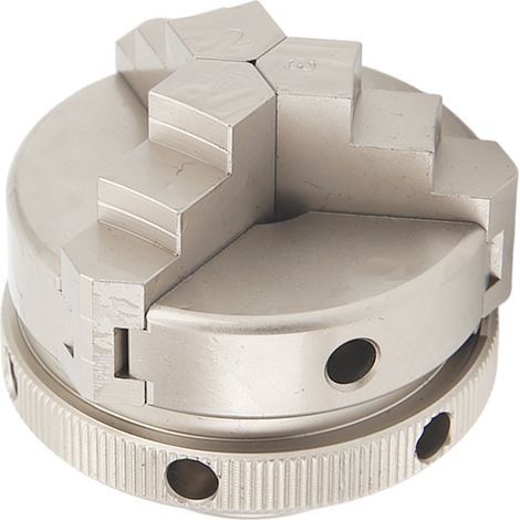 Mandrin de Tour 50mm M14 3 Mors Acier C45 Auto-centrant Réversible Kit Accessoires (1/5)