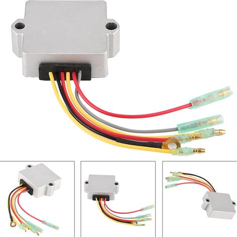 Estabilizador y rectificador de voltaje 883072T para motor fueraborda de 6 pines