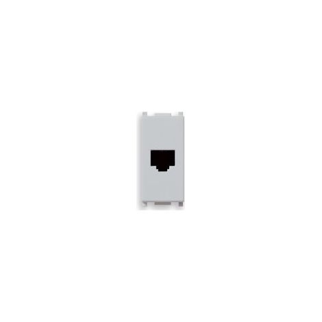 VIMAR - 14320.SL Presa RJ11 6/4 Silver