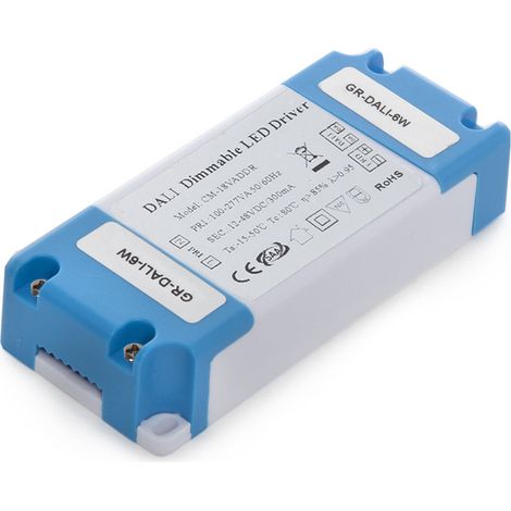 Driver CM-6VADDR Pot.6W V Out 12-48VDC 300 mA Clase II DALI [GR-DALI-6W]