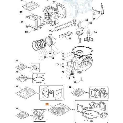 ORIGINAL EMAK DICHTUNGSSATZ G118550450E1