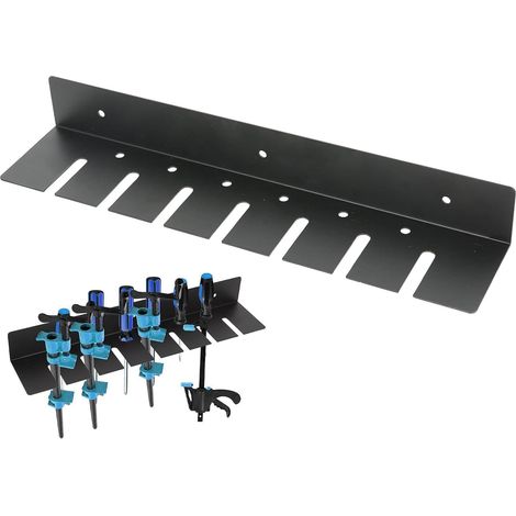 Rangement mural pour tournevis Kit d'outils de rangement mural Organisateur de tournevis Utilisation de tiroir, parfait pour les tournevis magnétiques et les outils à main, idéal pour le (1/5)