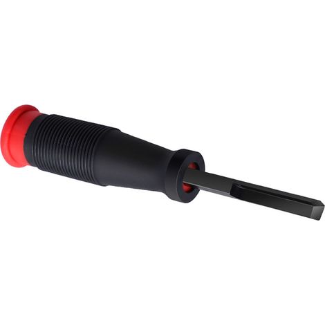 Ciseau à bois d'angle 8 mm, profondeur de coupe 70 mm, burin carré à 90° pour mortaises, charnières, portes et cadres (1/5)