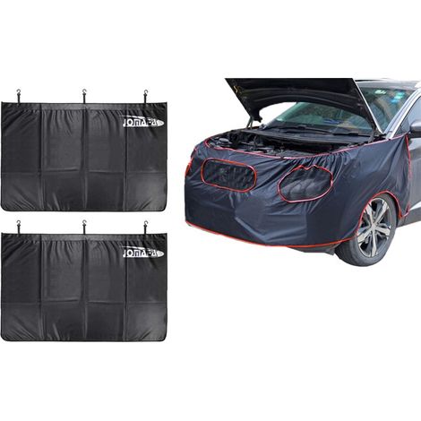Kit 2 protector "cubre aletas" magnético 120 X 100 cm + Protector delantero "cubre aletas" para coches 355 X 74 cm (1/4)