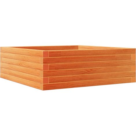 Maison Exclusive - Fioriera Giardino Marrone Cera 70x70x23 cm Legno Massello Pino
