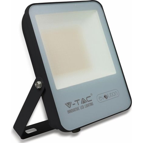 V-tac Proyector LED 50W Negro Luminoso Exterior
