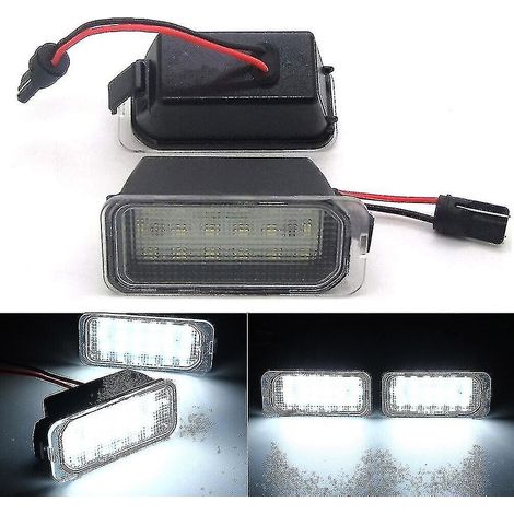 Éclairage LED pour plaque d'immatriculation Ford Fiesta C-Max Focus Mondeo Galaxy S-Max (1/4)