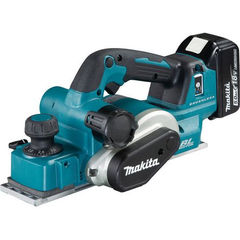 Cepillo MAKITA DKP181RTJ 18 V Li-Ion 5 Ah 82 mm