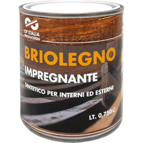 2 x IMPREGNANTE BRIOLEGNO 2,5 L NOCE SCURO 201