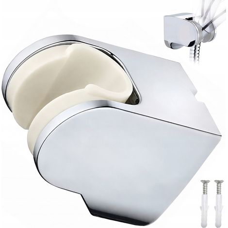 Verstellbare Duschkopfhalterung aus Chrom (1/5)