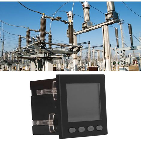 YG194U-9XY Dreiphasen-Smart-Voltmeter mit LCD-Anzeige: 220 V Wechselstromversorgung, 400 V Wechselspannungsbereich (1/5)