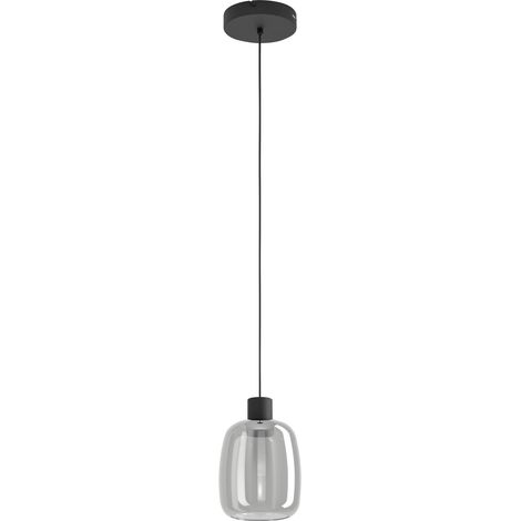Eglo Connect Hängeleuchte Molochio-Z schwarz 12,5 x 110 cm Aufbauleuchte