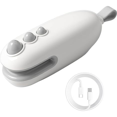 1 Mini Scelleur Sac, Thermoscellant 2 En 1, Rechargeable USB, Pour Alimentation, Cuisine (1/5)