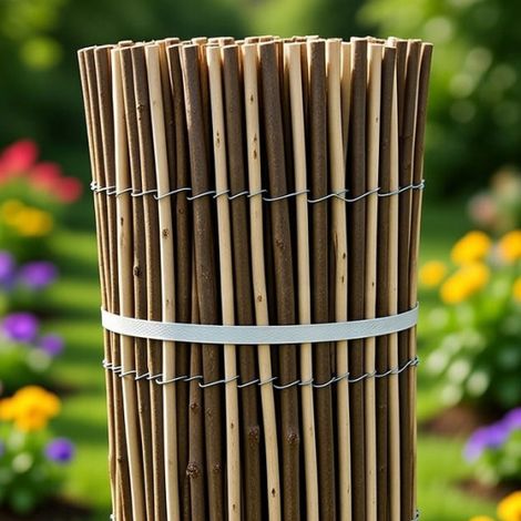 Canisse en osier bicolore - Occultant naturel
- 1 x 3 m (1/5)
