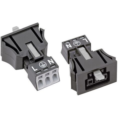 Connecteur d'alimentation série (connecteur réseau) WINSTA MINI WAGO 890-703 femelle, droit Nombre t (1/5)