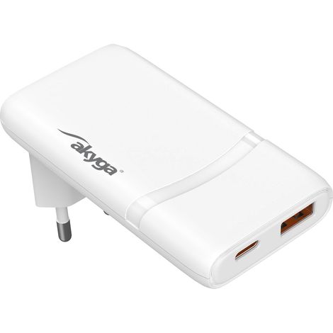 AK-CH-31 USB-Ladegerät USB-A + USB-C PD 5–20 V / max. 3,25 A 65 W Quick Charge 4+ GaN (1/5)