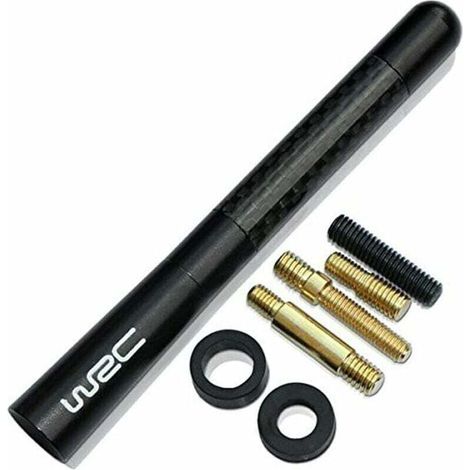 4.5-inch Carbon Fiber Car Antenna for AM/FM WRC Radio for Ford F150 F250 F350 E150 Mustang Escape Explorer Focus Ranger Raptor Truck Transit All Models