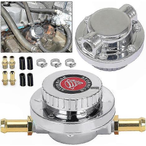 Régulateur de pression de carburant réglable pour moteurs à carburateur, haute précision, compatible avec systèmes d'alimentation essence, remplacement direct, performance stable, pièce auto universel (1/5)