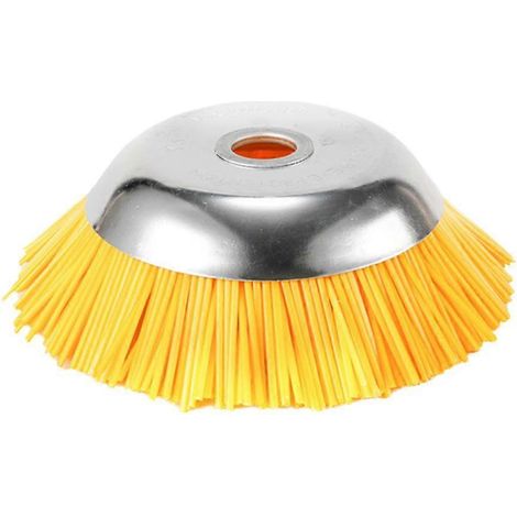 Tête de tondeuse à gazon, roue en nylon, tête de désherbage, tête de désherbage en fil de fer torsadé (1/5)