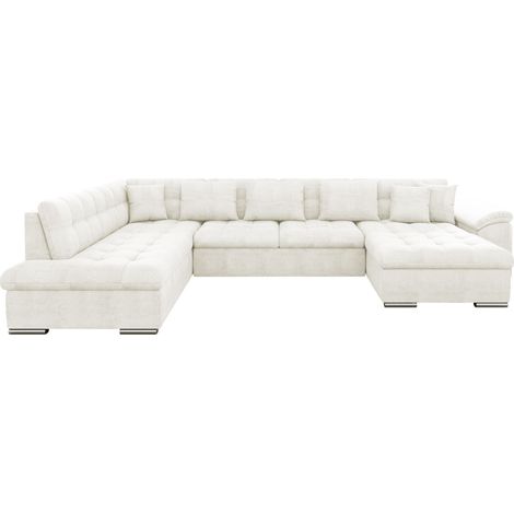 Canapé d'angle Comfivo Gemma II, Droit, Disponible, 348x205x76cm, 0 (1/5)