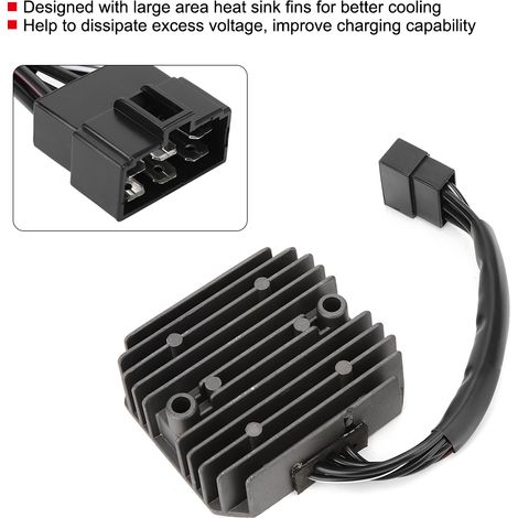 Regulador de voltaje rectificador para motocicletas Kawasaki VN400/VN800/VN1500/VN1600 - Accesorio de repuesto