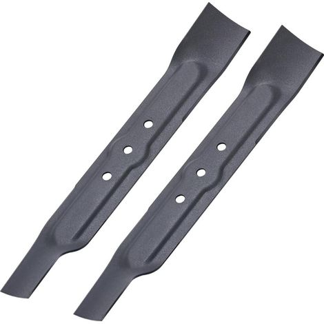 2 Pièces 32 cm Lames Tondeuse Gazon Métal Compatibles avec Bosch Rotak 32/32-12/32R/320/320C/320 Ergoflex (1/4)