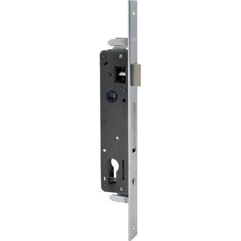 SERRATURA DA INFILARE PER MONTANTI ART.783.3 E 35 - con scrocco - front. mm 24  - ISEO