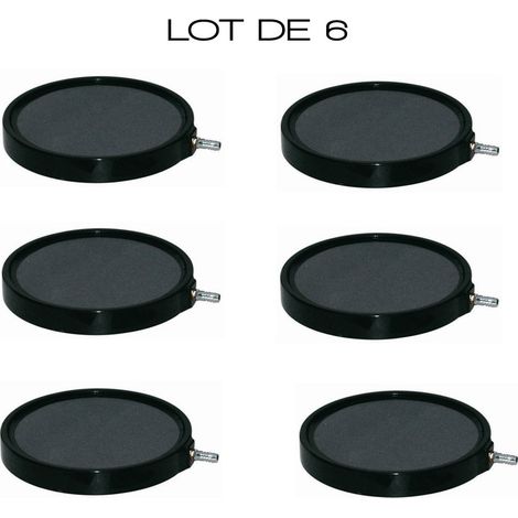 Lot de 6 diffuseurs d'air Disques 20 cm pour bassins de jardin (1/5)