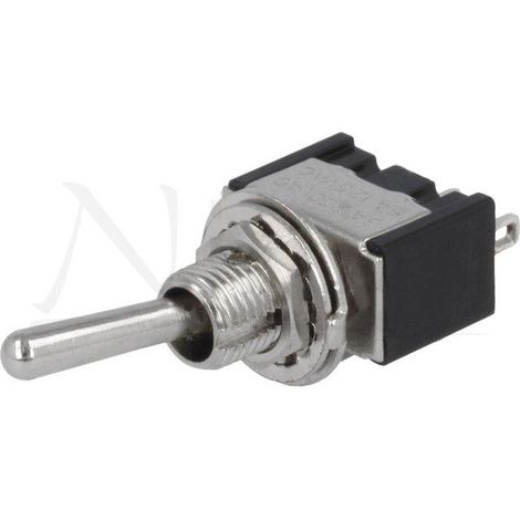 Einpoliger Hebeldrucktaster 3A/250Vac ON-(ON)