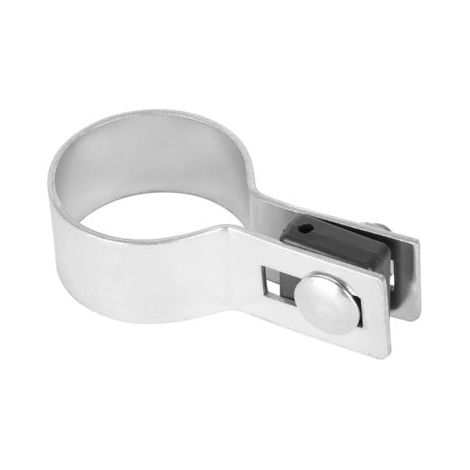 Schelle Strend Pro EUROSTANDARD, 38 mm, Endschelle, verzinkt, für Rundpfosten