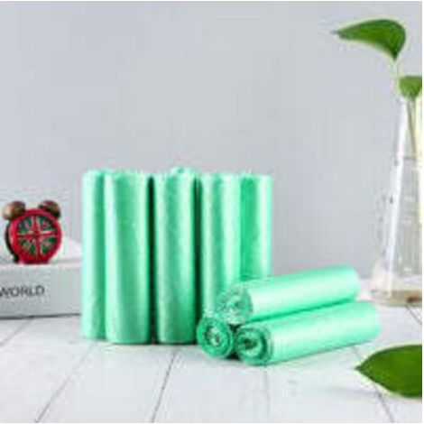 Sac Poubelle BioSacs à Ordures de Cuisine Dégradables, Sacs Poubelles Compostables pour Famille (1/4)