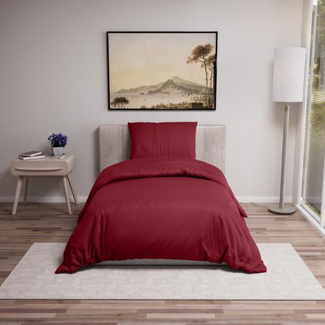 Housse de Couette 140x200 + 1 Taie Oreiller 65x65cm (1/5)
