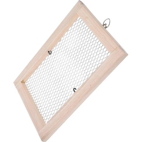 Plaque de fixation pour fougère corne de cerf, support pour plante verticale (planche en bois). (1/5)