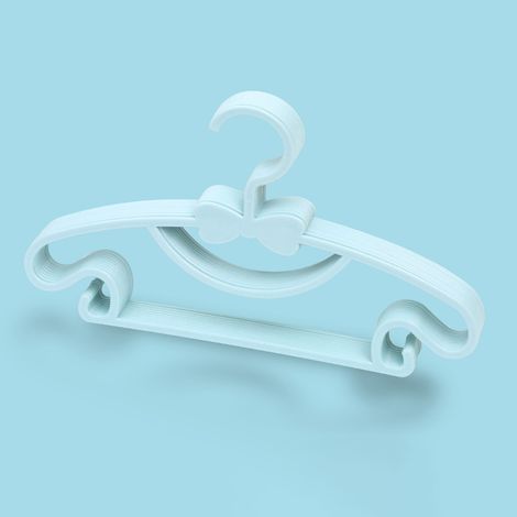 10 Aufbewahrungsbeutel für Kinderkleidung mit dicker Schleife, Blau