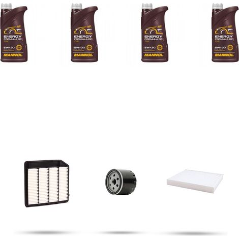 Kit tagliando 3 FILTRI e 4L OLIO compatibile con Suzuki Vitara II 1.4 103kw Dal 2015 (1/4)