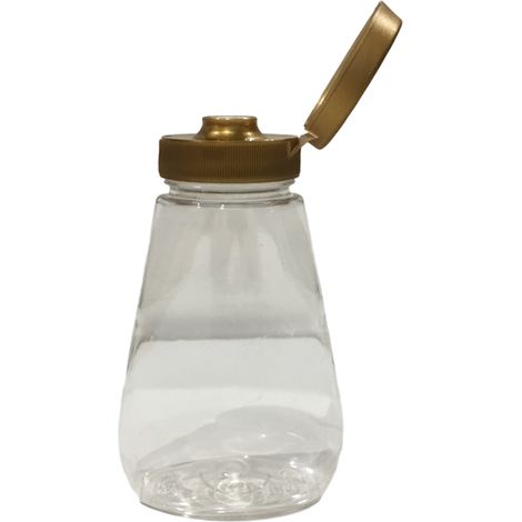 Vasetto dosatore squeezer in plastica da 180 cc (250 g) (1/3)