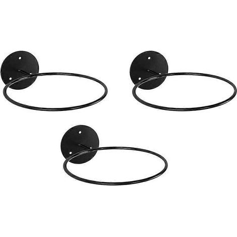 supports d'affichage pour ballons de basket-ball, volley-ball et football-23.5x18.5cm-Black (1/4)