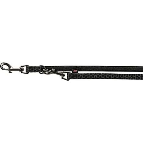 Trixie  Guinzaglio Night Reflect - XS-S Nero 200cm (1/3)