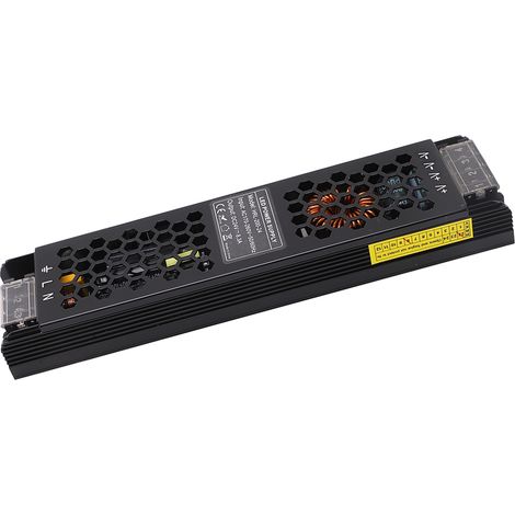 200-W-Konstantspannungsnetzteil (AC 170–260 V, DC 24 V) für lange LED-Streifen, wasserdichter Netzadapter (1/5)