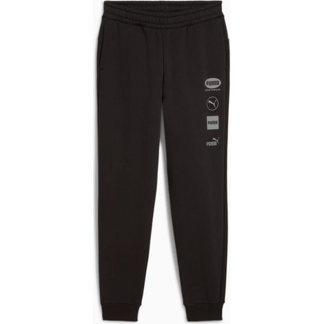 Puma Power Graphic FL CL Jungen-Jogginghose, schwarz, 68186001, Größe 164 (1/5)