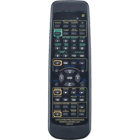 Remote Control for Pioneer Receiver AXD7247 R VSX-D510 VSX-D209--