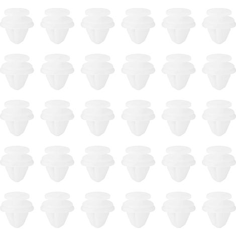 Lot de 30 clips de fixation pour pare-chocs avant et garnitures compatibles avec Clio Megane Captur Kadjar 8200700969 6001549265 Clips de moulage pour panneau de porte avant (1/5)