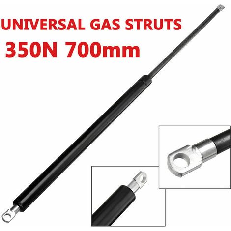 1 pièces 350N 700mm Amortiss à ressort de support de levage de vérins à gaz de voiture pour modèle de voiture universel barre de soutien