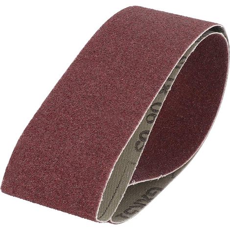 10pcs 50 x 680mm Ceintures de ponçage Ponceuses à bande Périmètre 680mm Largeur 50mm Bande abrasive pour bande abrasive d'oxyde d'aluminium pour bois, métal mou, 120 Grit, (1/4)