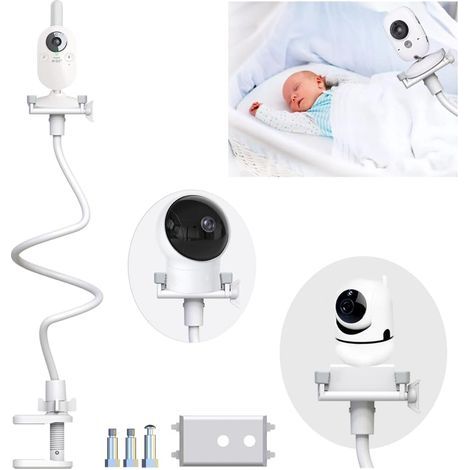 Universal Camera Mount, 85cm Flexible Arm, Stable Table Clamp, Baby Monitor Compatible (1/5)