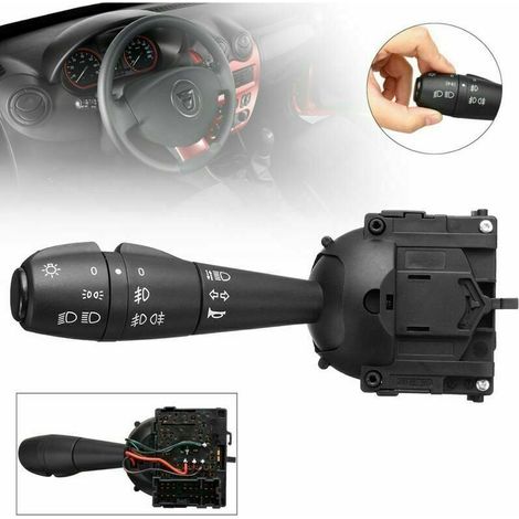 Interruttore della luce del piantone dello sterzo per veicoli Dacia Dokker, Lodgy, Duster. -Crezuo