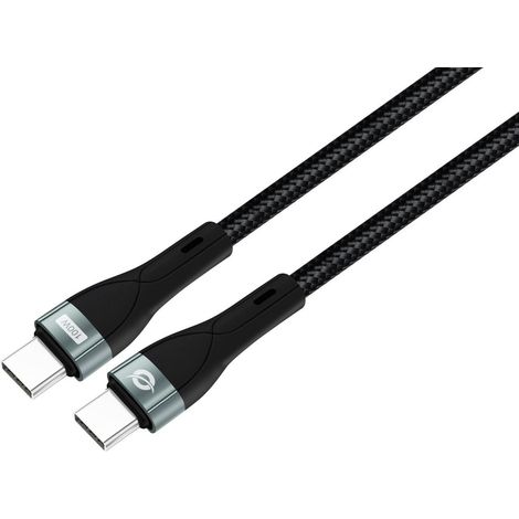 Conceptronic ETTA01B20 USB C-C PD 3.0 100W Schnellladekabel, 2m, 20V 5A, 480Mbps, E-Mark (1/4)