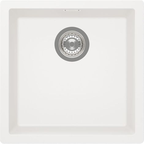 SCHOCK Einbaubecken Cristadur KAIA N-100 A Polaris Exzenterbedienung (1/2)